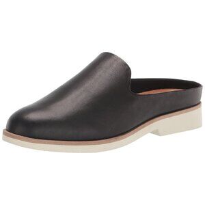 Softwalk Wolcott Loafer Mule Black Leather 8 Narrow $114